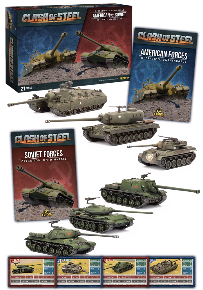 Clash of Steel - Operation Unthinkable - American vs Soviet - CS01