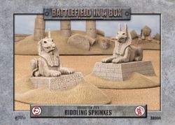 Battlefield in a Box Forgotten City Riddling Sphinxes - BB904
