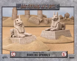 Battlefield in a Box Forgotten City Riddling Sphinxes - BB904