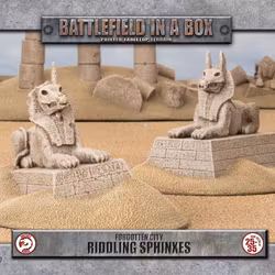 Battlefield in a Box Forgotten City Riddling Sphinxes - BB904