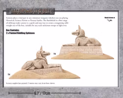 Battlefield in a Box Forgotten City Riddling Sphinxes - BB904