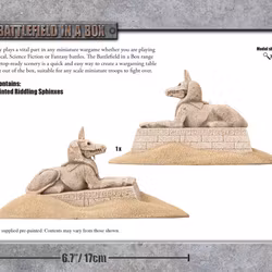 Battlefield in a Box Forgotten City Riddling Sphinxes - BB904