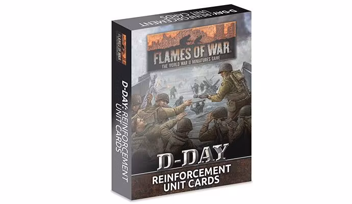 D-Day Reinforcement Unit Cards - FW275U
