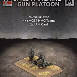 sMG34 Machine-gun Platoon (Plastic) - GE759