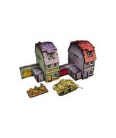 Pre-Painted WW2 NORMANDY TOWNHOUSE 1 (15MM)- H00172
