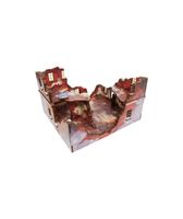Pre-Painted WW2 NORMANDY RUINED LARGE HOUSE 1 (28mm/ 1:56) - H00193