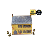 Pre-Painted WW2 NORMANDY TOWNHOUSE 2 (28MM / 1:56) - H00126