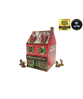 Pre-Painted WW2 NORMANDY CAFE (28MM / 1:56) - H00123