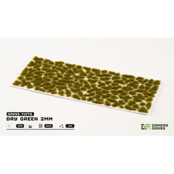 Dry Green Tufts 2mm - GG2-DGR