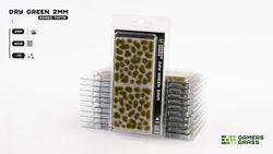 Dry Green Tufts 2mm - GG2-DGR