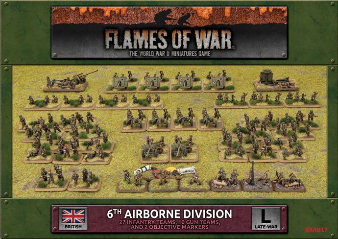 British 6th Airborne Division - BRAB17