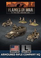 Armoured Rifle Company HQ (Plastic) - UBX74