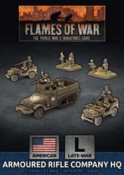 Armoured Rifle Company HQ (Plastic) - UBX74