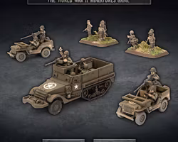 Armoured Rifle Company HQ (Plastic) - UBX74