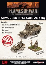 Armoured Rifle Company HQ (Plastic) - UBX74