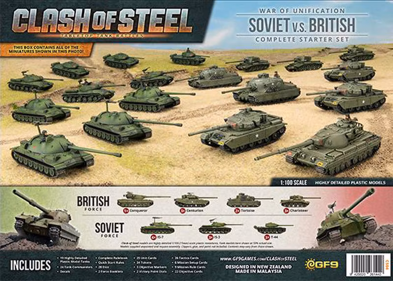 Clash of Steel - War of Unification - Soviet vs British - CS04