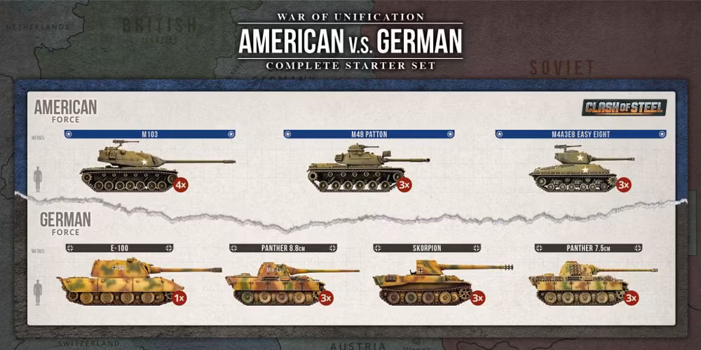 Clash of Steel - War of Unification - American vs German - CS03