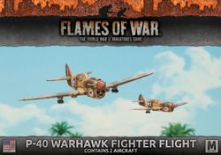P-40 Warhawk Fighter Flight - UBX52