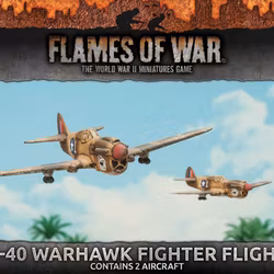 P-40 Warhawk Fighter Flight - UBX52