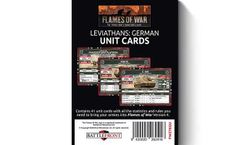 Late War Leviathans: German Unit Cards - FW276GU