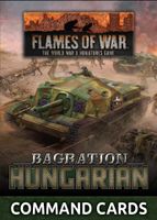 Bagration: Hungarian Command Cards - FW269HC