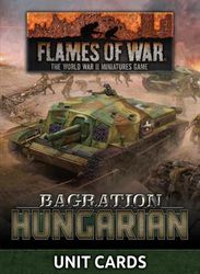 Bagration: Hungarian Unit Cards - FW269HU