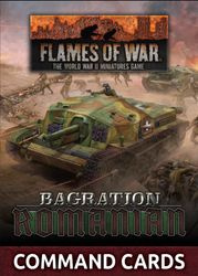 Bagration: Romanian Command Cards - FW269RC