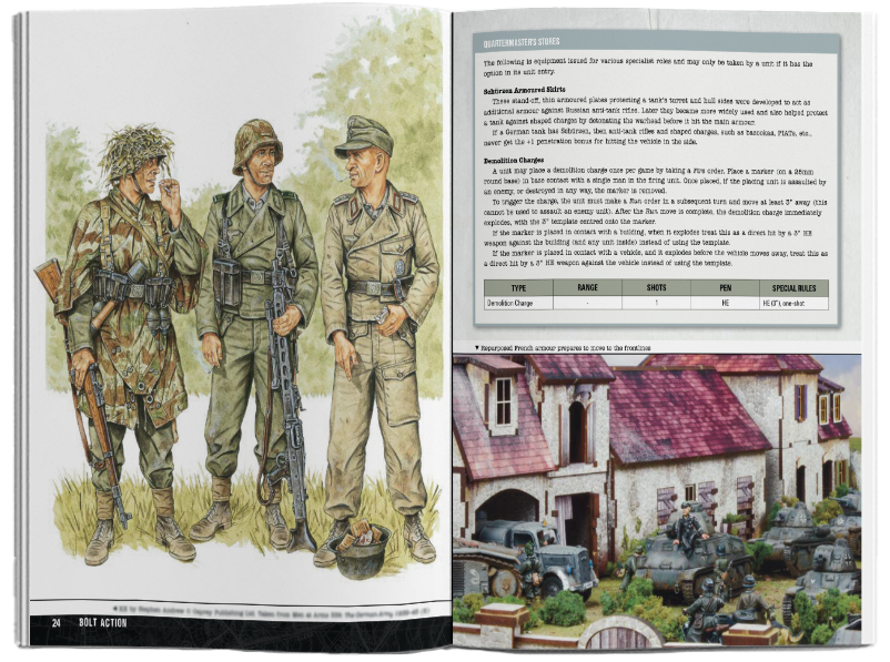 Armies of Germany: Third Edition with Josef "Sepp" Allerberger Special Figure - 401012002