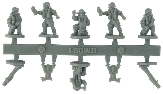 MMG Platoon & Mortar Section (Plastic) - BR754