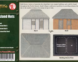 Island Huts (x2) - BB196