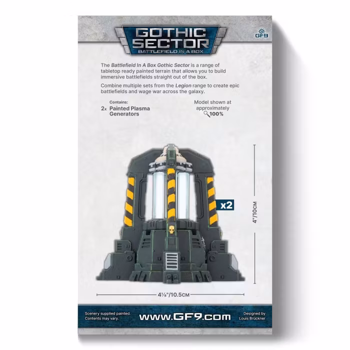Gothic Sector: Legion Plasma Generators (x2) - BB665