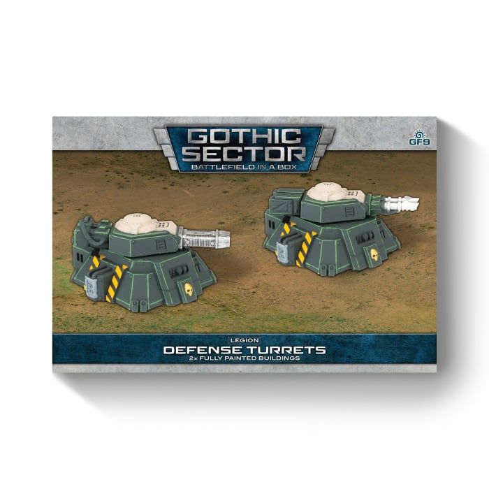 Gothic Sector Legion Defense Turrets (x2) - BB666