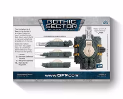 Gothic Sector Legion Defense Turrets (x2) - BB666