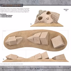 Battlefield in a Box Forgotten City Fallen Colossus - BB906