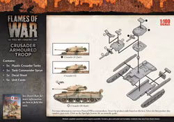 Crusader Armoured Troop (x5) - BBX39