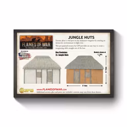 Features: Jungle Huts (x2) - BB258