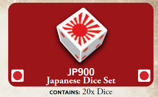 Japanese MW Dice (x20) - JP900