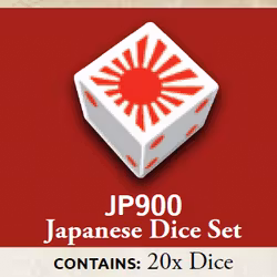 Japanese MW Dice (x20) - JP900