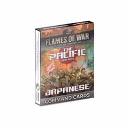 The Pacific: Japanese Command Cards (x30 Cards) - Limited Edition - FW258JC