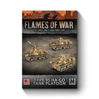 Type 95 Ha-Go Light Tank Platoon (x3) - JBX12