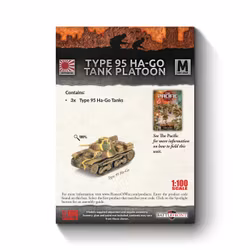 Type 95 Ha-Go Light Tank Platoon (x3) - JBX12