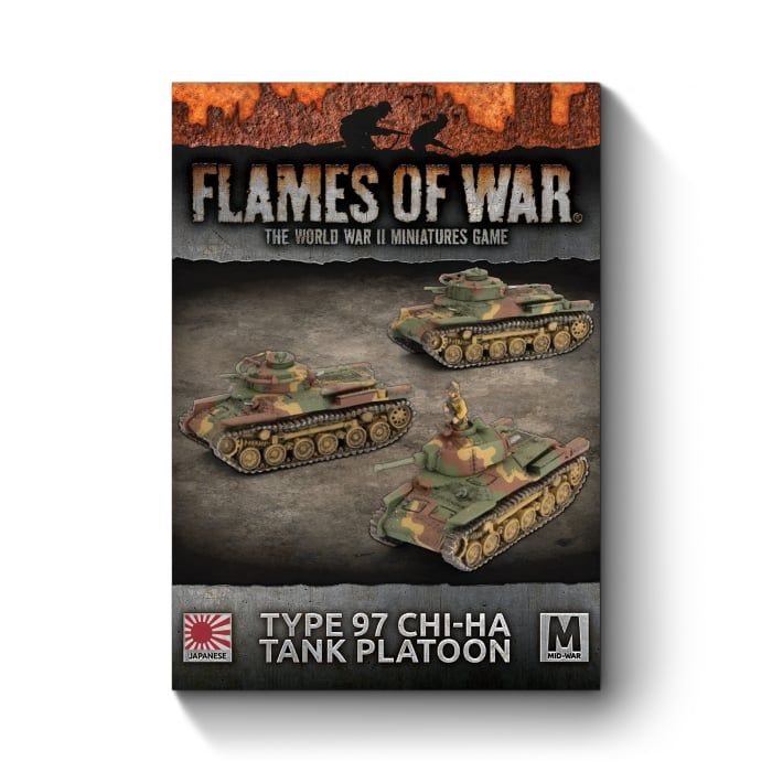 Type 97 Chi-Ha Tank Platoon (x3) - JBX17
