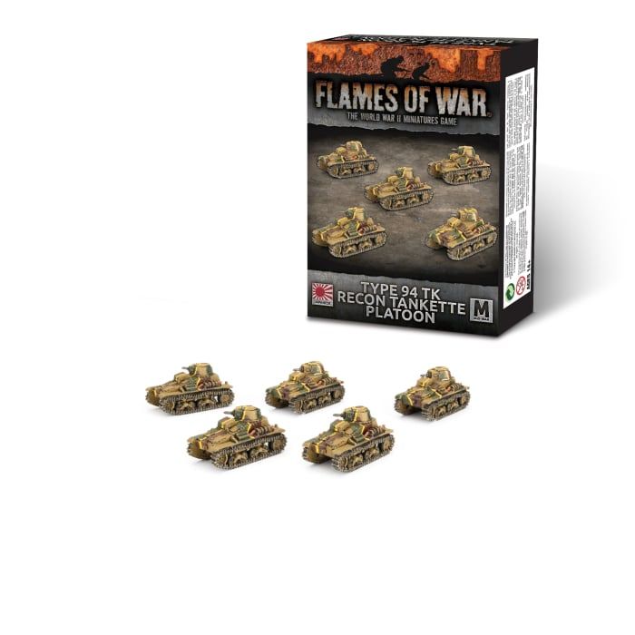 Type 94 TK Recon Tankette Platoon (x5) - JBX14