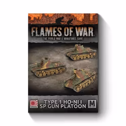 Type 1 Ho-Ni 1 SPG Platoon (x3) - JBX16