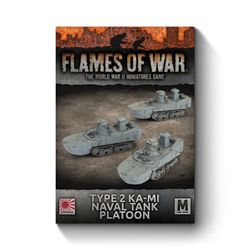 Type 2 Ka-Mi Naval Tank Platoon (x3) - JBX15