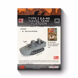 Type 2 Ka-Mi Naval Tank Platoon (x3) - JBX15