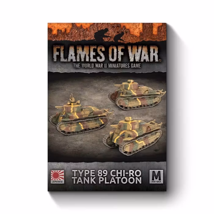 Type 89 Chi-Ro Tank Platoon (x3) - JBX11
