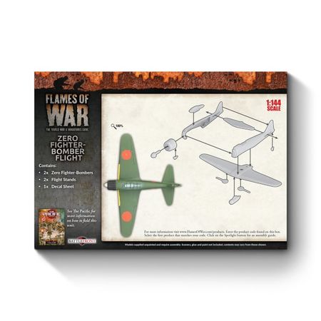 Zero Fighter-Bomber Flight (x2 Plastic) - JBX18