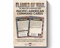 The Pacific: American Command Card Pack - FW258UC