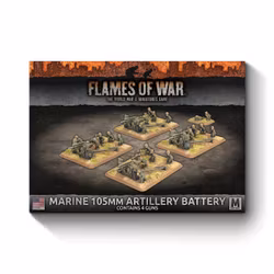 Marine 75mm Artillery Battery (x4) - UBX101